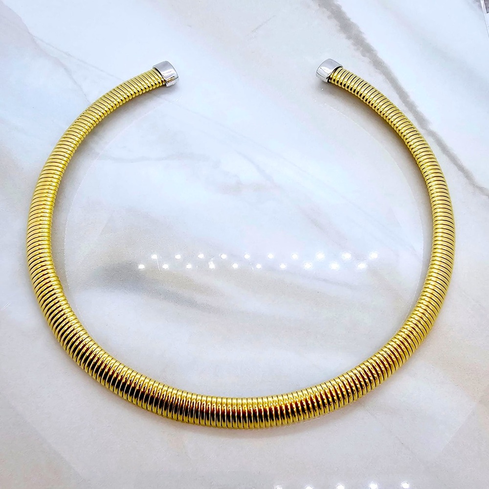 Omega Necklace in stainless steel